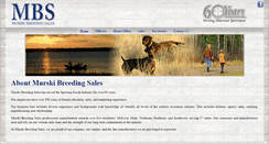 Desktop Screenshot of murskibreeding.com